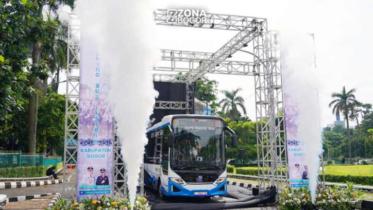 Masih Gratis! Inilah Rute Bus Listrik Kabupaten Bogor