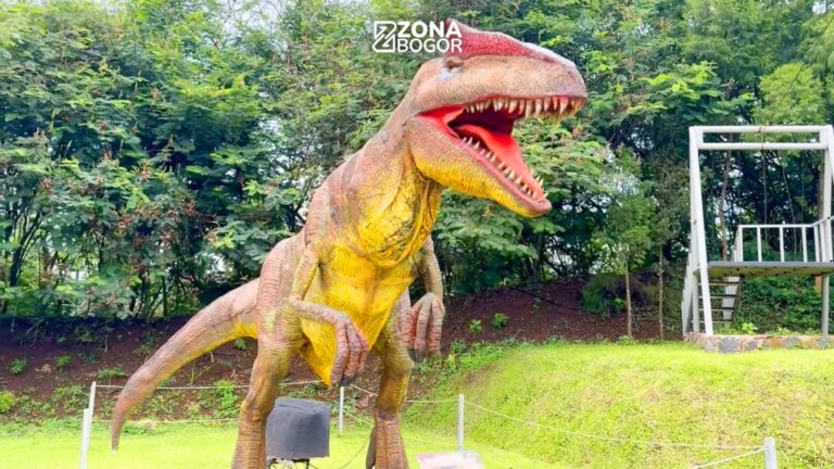 Papa Dino Puncak Bogor, Wisata Dinosaurus Terbaru di Puncak