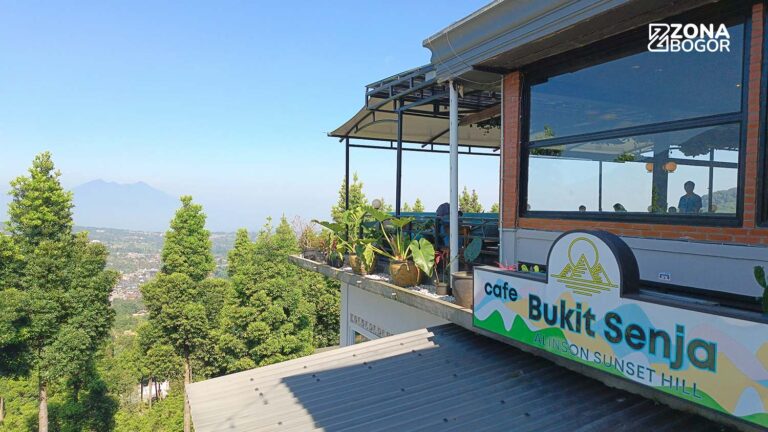 Sarapan dengan View Gunung Super Cakep di Bukit Senja Café, Puncak Bogor new