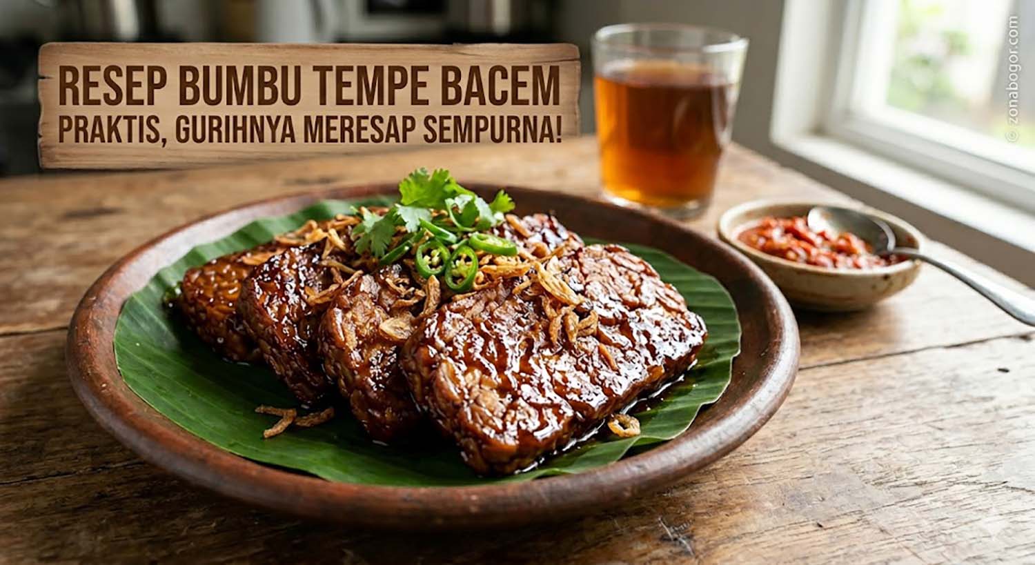 Resep Bumbu Tempe Bacem Praktis, Gurihnya Meresap Sempurna!